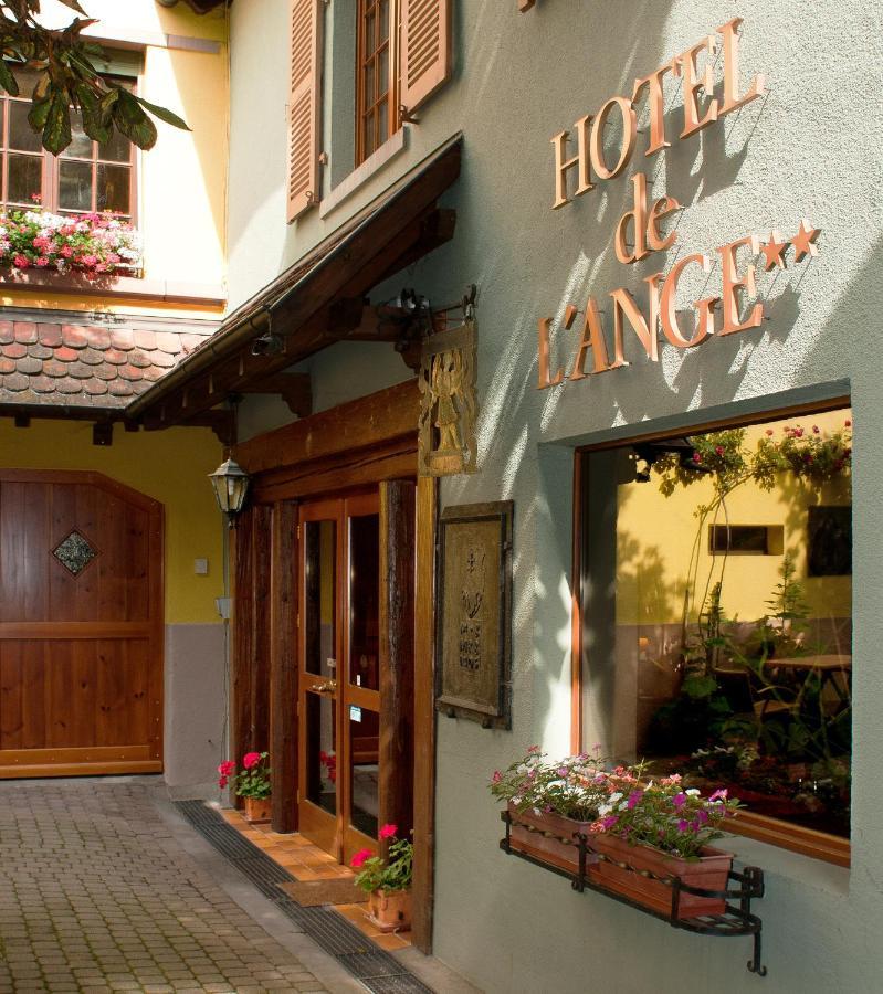 Hôtel de l'Ange Niedermorschwihr Exterior foto
